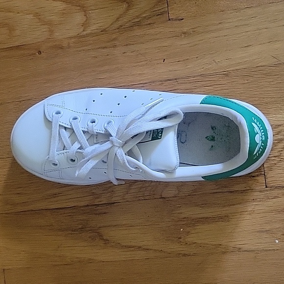 Adidas kids size 4 stan smith sneakers - Picture 5 of 13